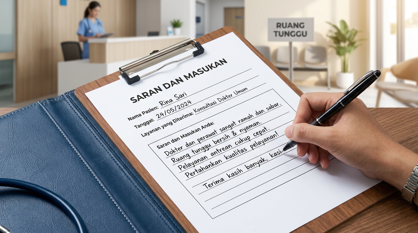 Formulir Saran dan Masukan